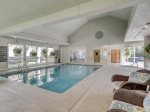 Indoor Pool, Hot Tub and Sauna at Villamare